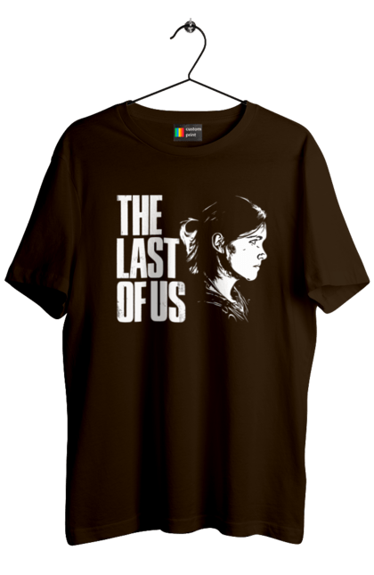 Футболка чоловіча з принтом "Last of Us". Playstation, ps5, виживання, гра, жахи, комп`ютерна гра, людожери. ART принт на футболках