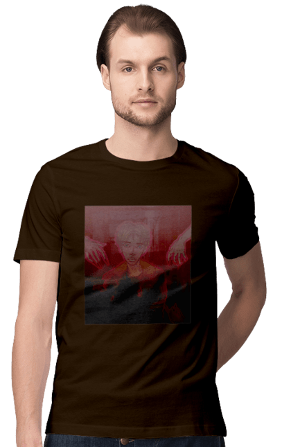 Футболка чоловіча з принтом "Suga | Yoongi | BTS". Bts, kpop, yoongi. CustomPrint.market