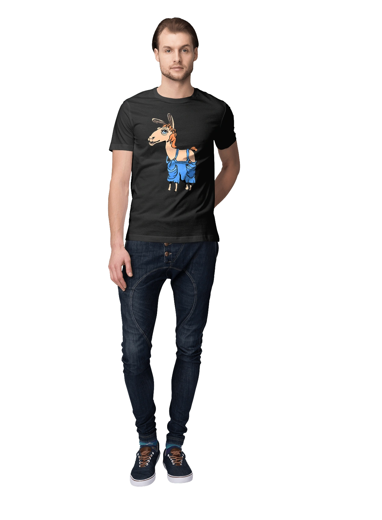 Лама В Комбинезоне