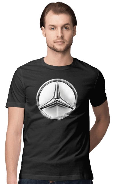 Mercedes Benz Лого Металік