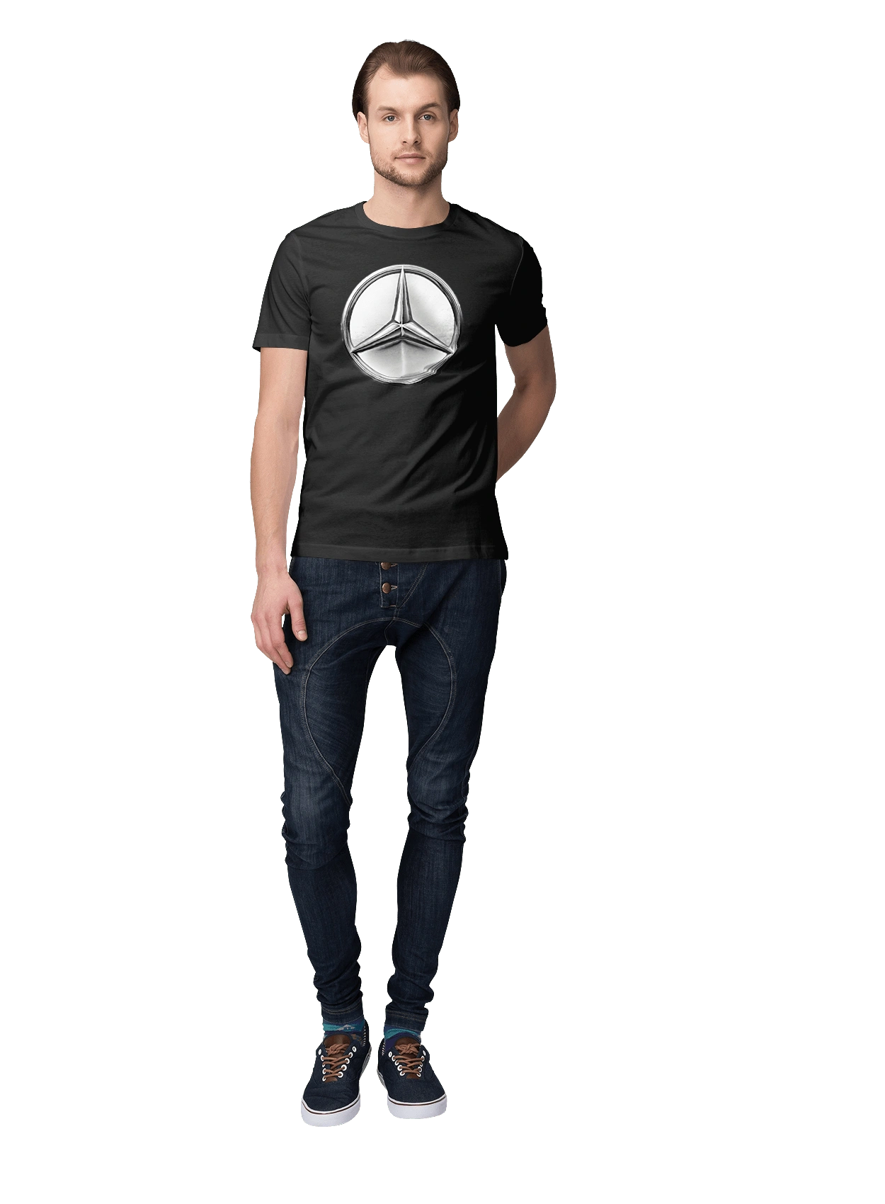 Mercedes Benz Лого Металік