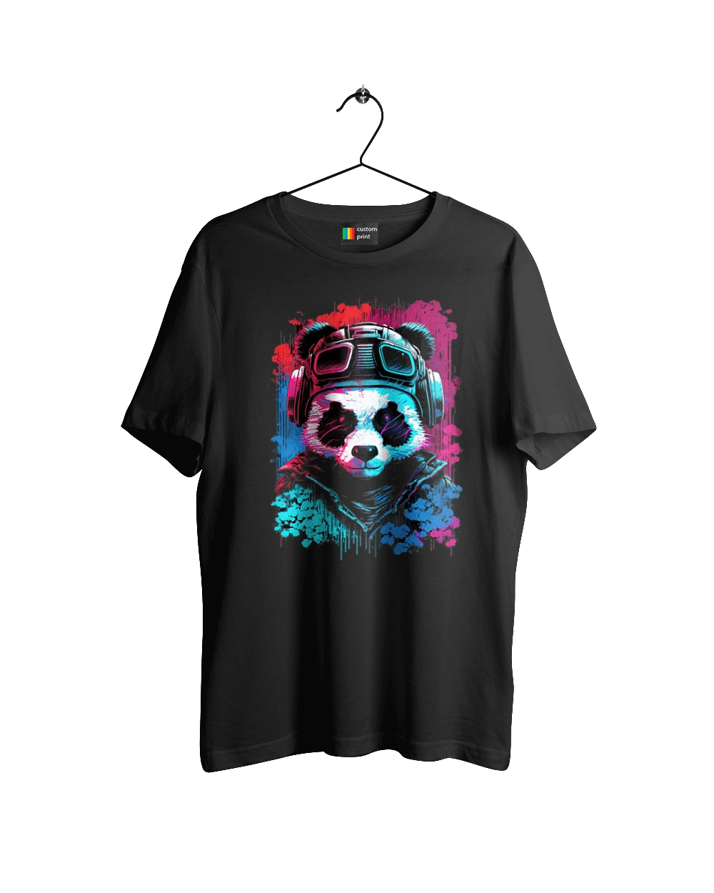 Панда в VR шлеме