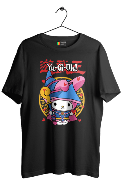 Men's t-shirt with prints Yu Gi Oh! My Melody. Brand, character, hello kitty, my melody, yu gi oh, yugio. 2070702