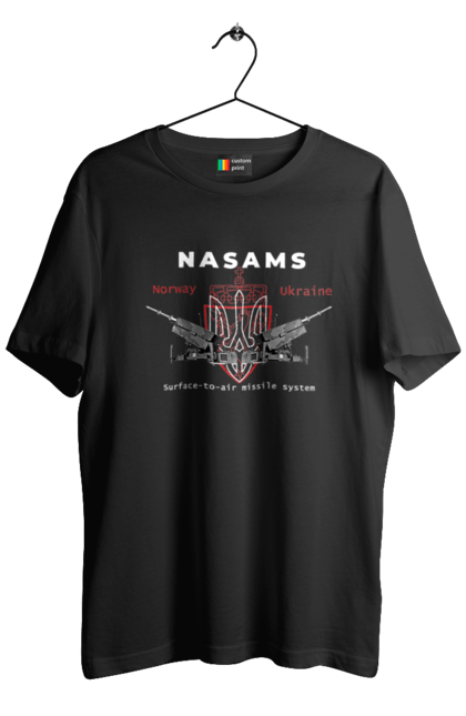 Men`s t-shirt with prints NASAMS. Howitzer, nasams, suzanne, zaluzhny, zuzana. 2070702