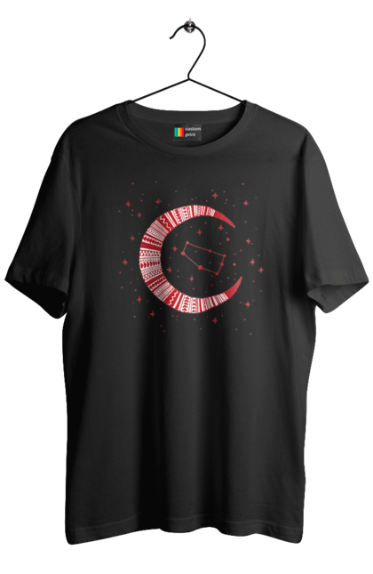 Футболка чоловіча з принтом "Знак зодіаку Близнюки". Близнюки, гороскоп, знак, знак зодіаку, знак зодіаку близнюки, зодіак, сузір`я. 2070702