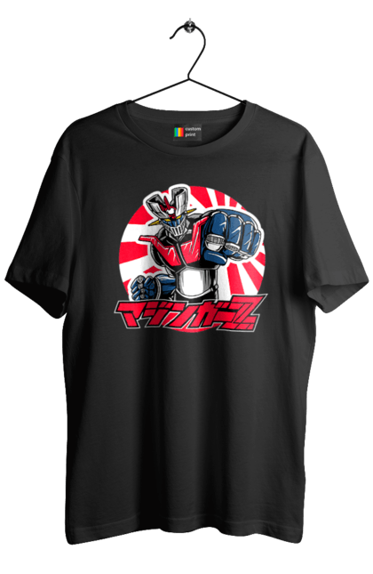 Men's t-shirt with prints Mazinger Z Grendizer. Anime, goldorak, goldrake, grendizer, manga, mazinger z, mecha, robots. 2070702