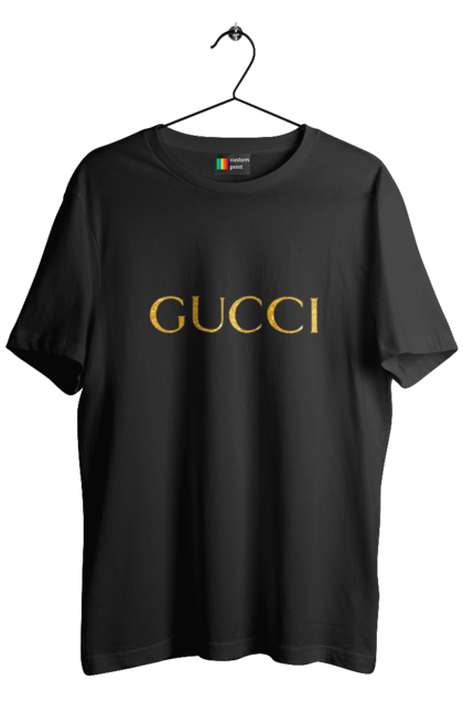 Футболка чоловіча з принтом "Gucci". 2022, gucci, бренд, гуччи, мода. CustomPrint.market
