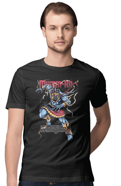 Men's t-shirt with prints Mum Ra. Antagonist, character, franchise, mumm ra, mumm-ra, mummra, supervillain, thundercats, villain, warner bros. 2070702