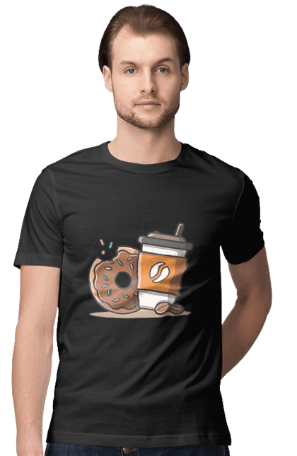 Футболка чоловіча з принтом "Їжа програміста". Angular, c, css, html, it, javascript, jquery, php, python, react, svelt, vue, айтишник, айті, гумор, код, кодувати, прогер, програміст, програмісти, ти ж, ти ж програміст, тиж програміст. 2070702