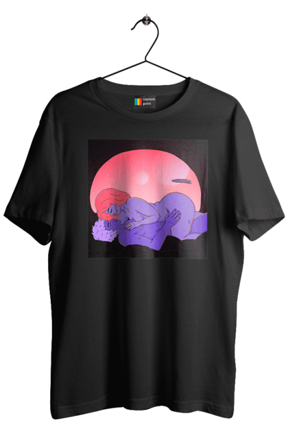 Футболка чоловіча з принтом "Інопланетяни Дівчина І Хлопець". Голі, дівчина, хлопець. 2070702