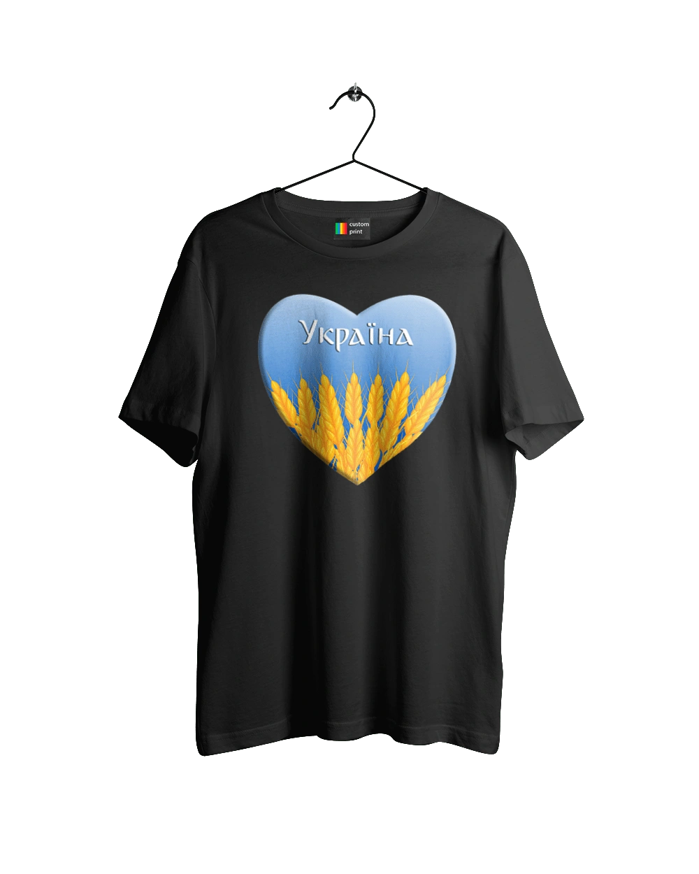Серце з колосками Україна