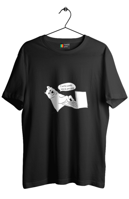 Футболка чоловіча з принтом "Собака програміст". Angular, c, css, html, it, javascript, jquery, php, python, react, svelt, vue, айтишник, айті, гумор, код, кодувати, прогер, програміст, програмісти, ти ж, ти ж програміст, тиж програміст. 2070702