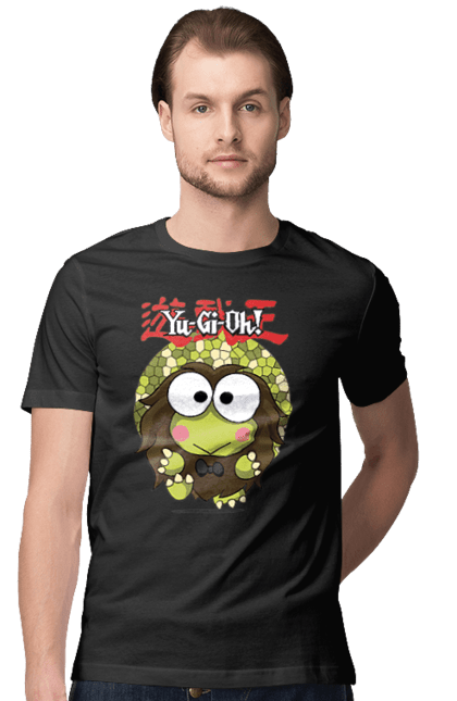 Men's t-shirt with prints Yu Gi Oh! Keroppi. Brand, character, hello kitty, keroppi, yu gi oh, yugio. 2070702