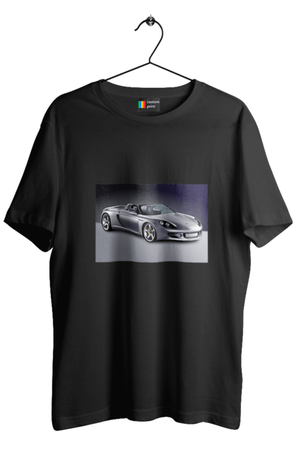 Футболка чоловіча з принтом "Авто.2". Авто, кольорове зображення, купе, спортивне авто, фото. 2070702