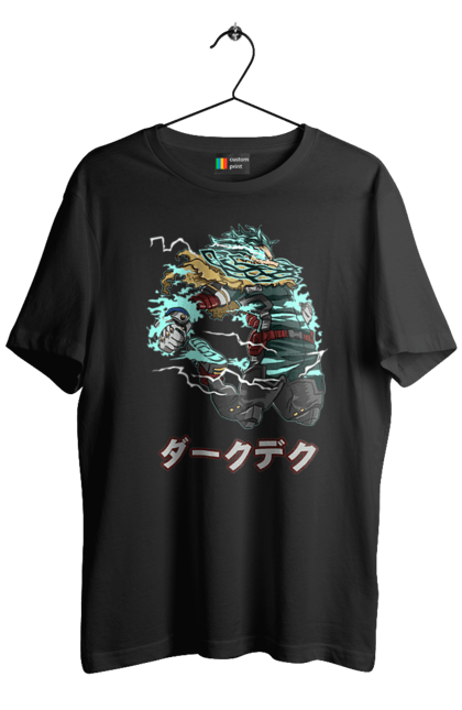 Men's t-shirt with prints My hero academy Midoriya. Anime, izuku, manga, midoriya, midoriya izuku, my hero academia, my hero academy. 2070702