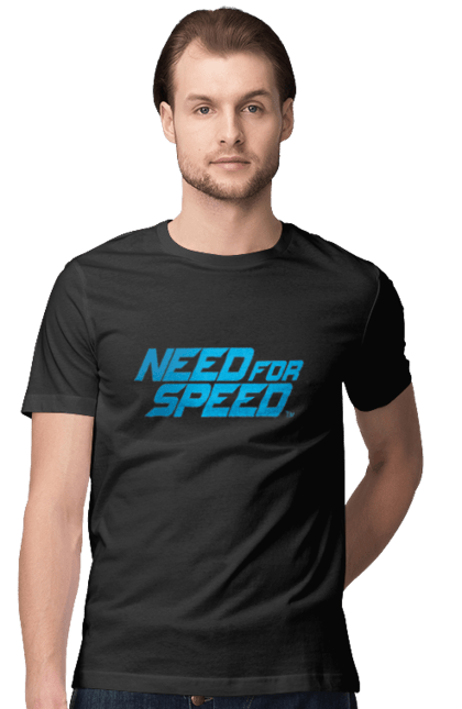 Футболка чоловіча з принтом "Need for speed". Heat, need, need for speed, nfs, speed, unbound, нид, нфс, спид, фор. ART принт на футболках