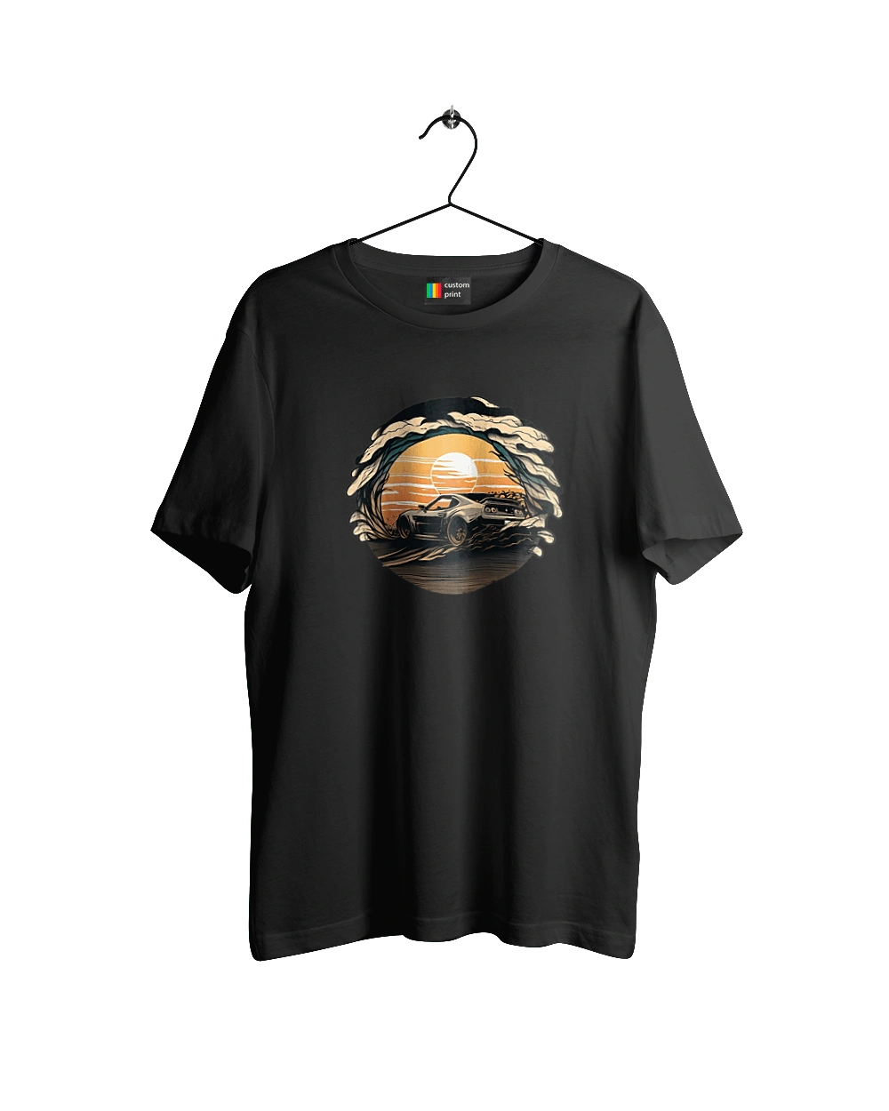 Додж на заході сонця