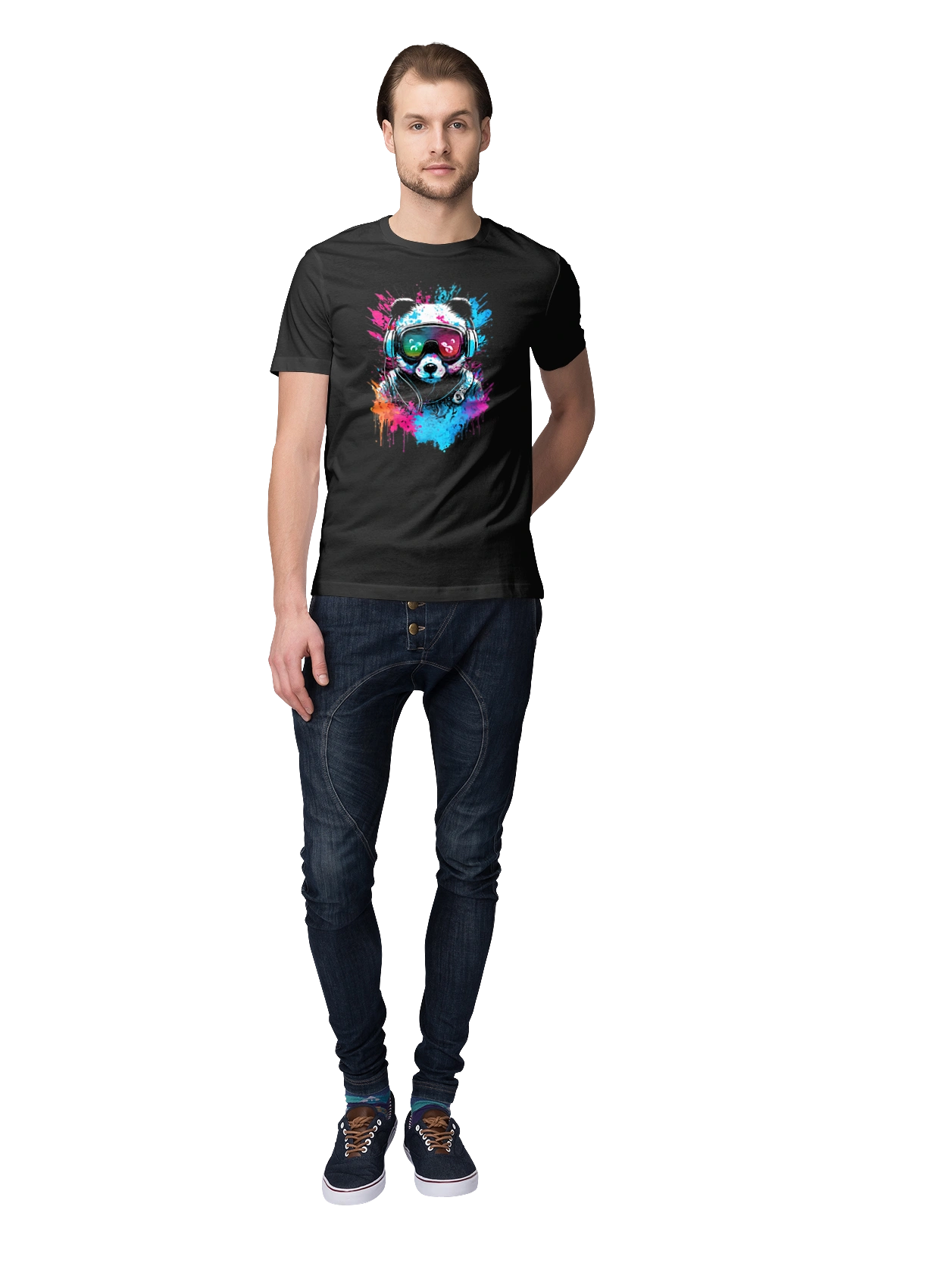 Panda in VR Helmet 3