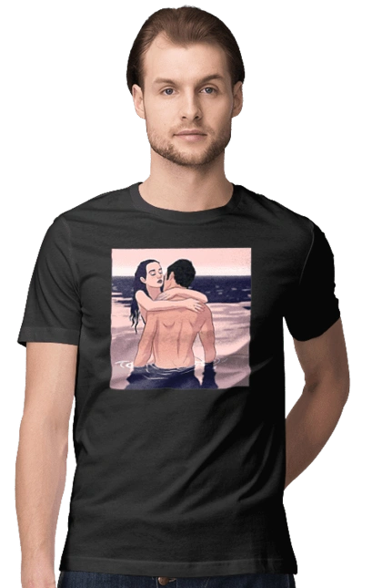 Парочка Обнімається В Річці