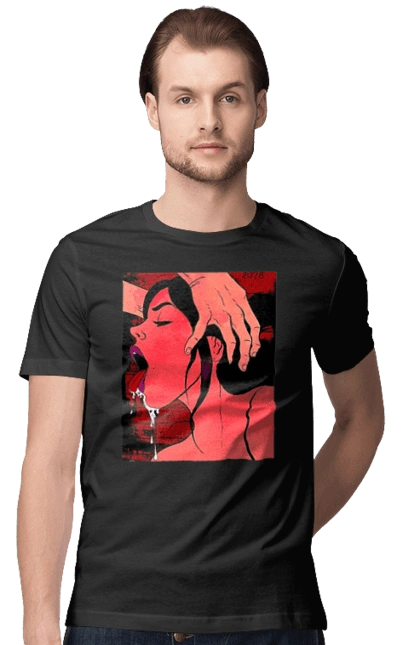 Girl Sucks With Saliva