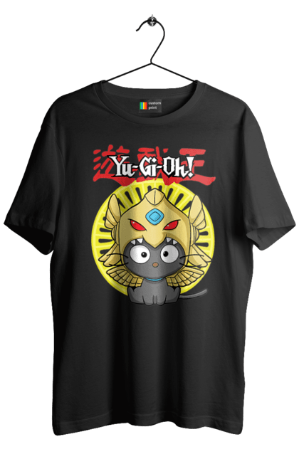 Men's t-shirt with prints Yu Gi Oh! Chococat. Brand, character, chococat, hello kitty, yu gi oh, yugio. 2070702