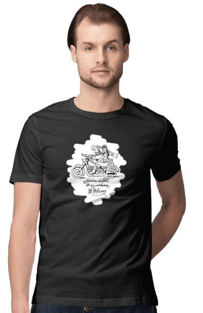 Шевченко на мотоциклі