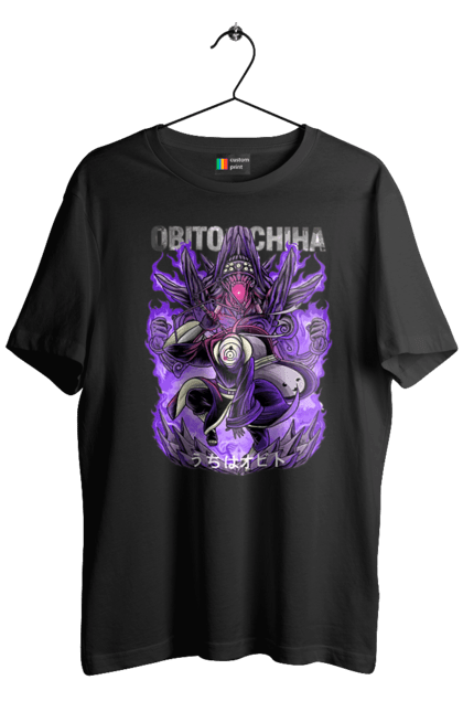 Футболка мужская с принтом Наруто Обито Учиха. Naruto, obito, obito uchiha, аниме, манга, наруто, обито, обито учиха, сериал, учиха. 2070702