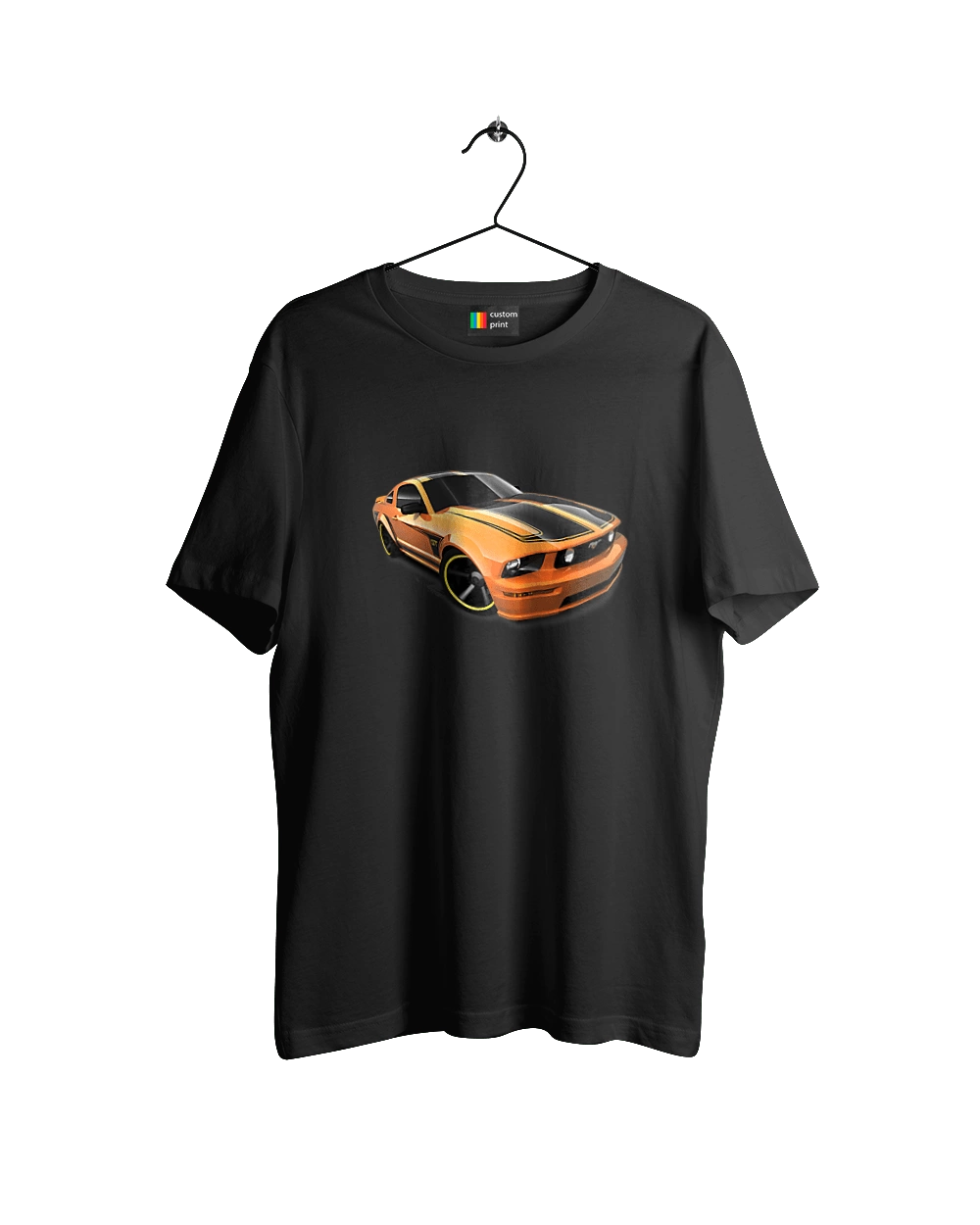 Помаранчева, швидкісна машина