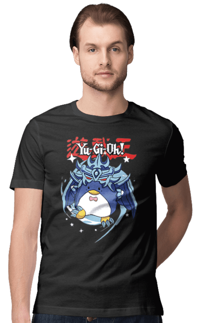 Men's t-shirt with prints Yu Gi Oh! Tuxedo Sam. Brand, character, hello kitty, tuxedo sam, yu gi oh, yugio. 2070702