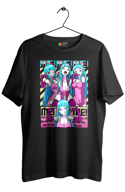 Men's t-shirt with prints Me! Me! Me!. Anime, clip, daoko, teddyloid, young woman. 2070702