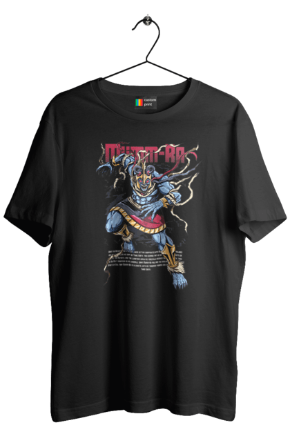 Men's t-shirt with prints Mum Ra. Antagonist, character, franchise, mumm ra, mumm-ra, mummra, supervillain, thundercats, villain, warner bros. 2070702