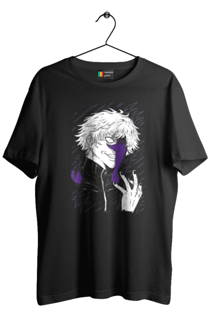 Men's t-shirt with prints Tokyo ghoul. Anime, drama, fiction, horror, kaneki ken, manga, tokyo ghoul. 2070702