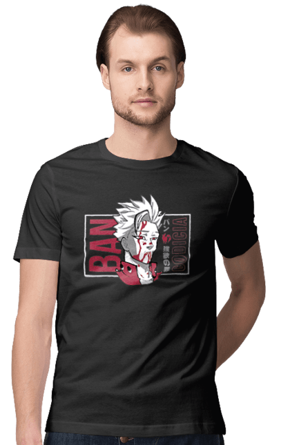 Men's t-shirt with prints Seven deadly sins Ban. Anime, ban, manga, seven deadly sins. 2070702