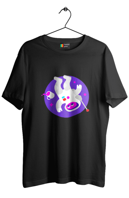 Футболка чоловіча з принтом "Космічний програміст". Angular, c, css, html, it, javascript, jquery, php, python, react, svelt, vue, айтишник, айті, гумор, код, кодувати, прогер, програміст, програмісти, ти ж, ти ж програміст, тиж програміст. 2070702