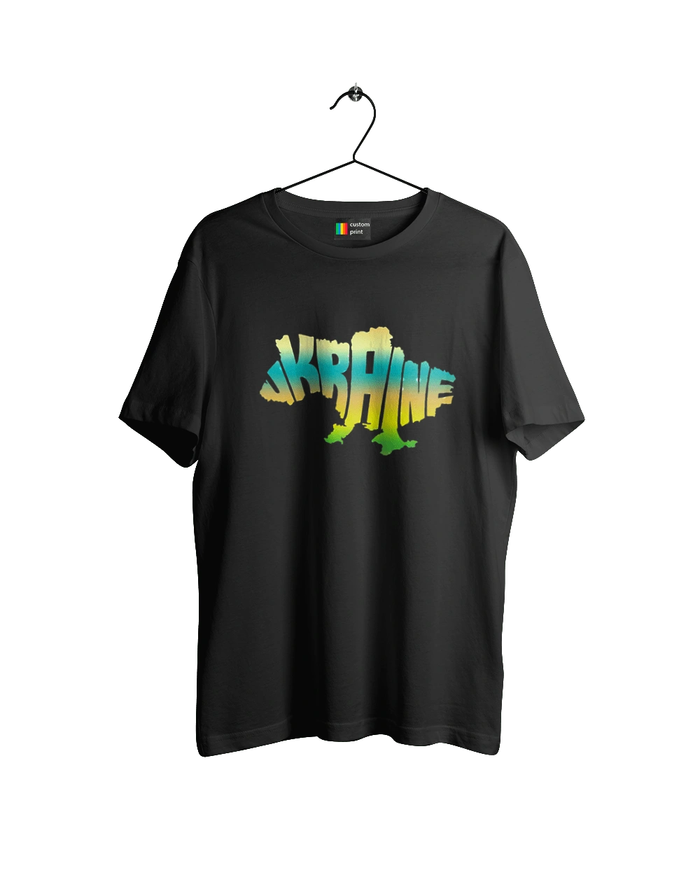 Україна силует кольоровий