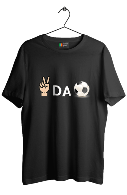 Футболка чоловіча з принтом "Ребус піс да бол". Гумор, мем, писдабол, прикольна, ребус, смішна. 2070702