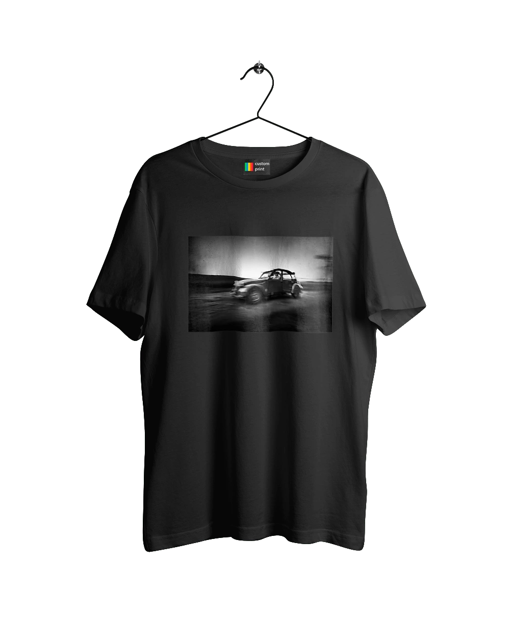 Ретро машина чб