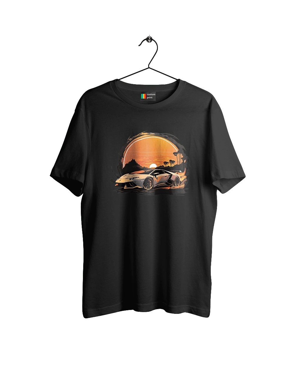 Ламборджині на заході сонця