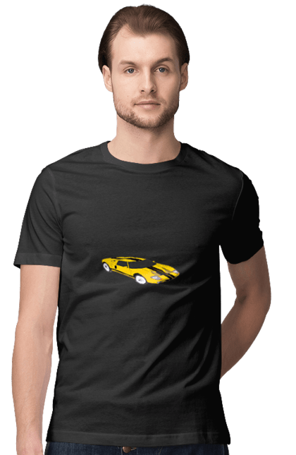 Футболка чоловіча з принтом "Авто". Авто, гонки, дом, скорость, спорткар. 2070702