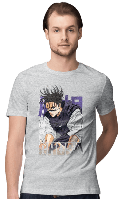 Men's t-shirt with prints Jujutsu Kaisen Choso. Anime, anime, choso, dark fantasy, manga, manga, mystic. 2070702