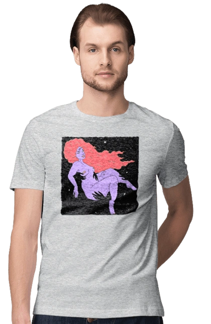 Purple Girl In Black Dire