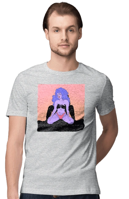 Фиолетовая Девушка В Трусиках