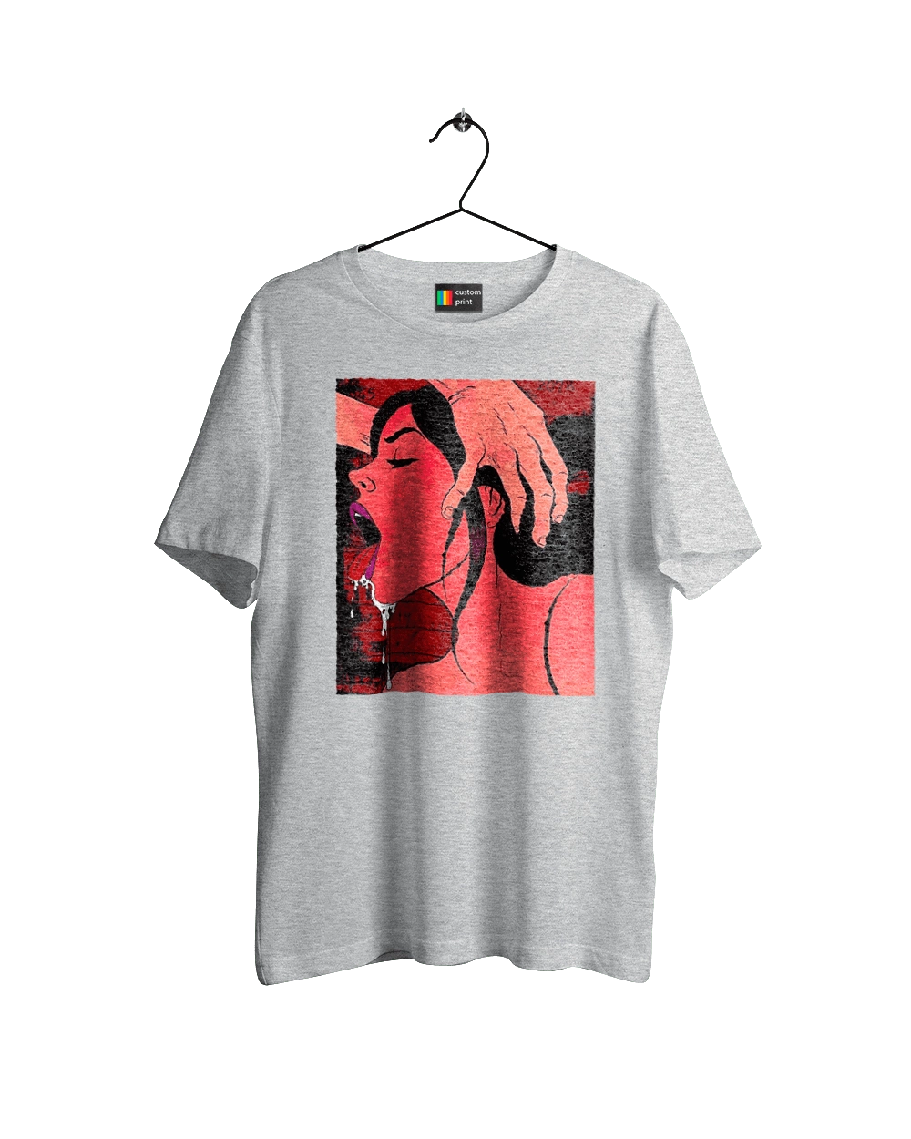 Girl Sucks With Saliva