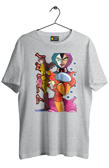 Футболка мужская с принтом Mazinger Z Афродита. Aphrodite, mazinger z, mecha, аниме, афродита, манга, меха, роботы. 2070702