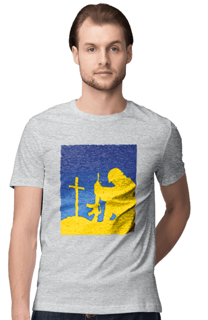 Футболка чоловіча з принтом "Патріот". Патриот, патриотизм, победа, свобода, украина, украинец. 2070702