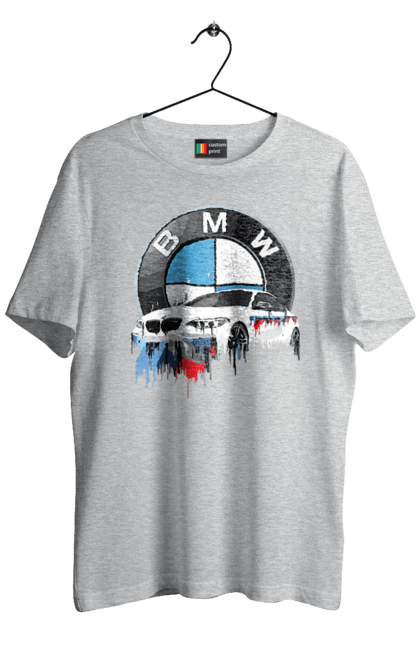 Men`s t-shirt with prints BMW. Auto, bmw, bmw fan, fan club. 2070702