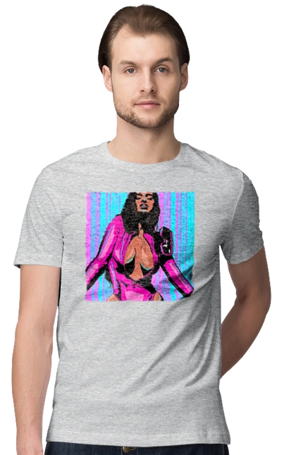 Girl With Deep Neckline