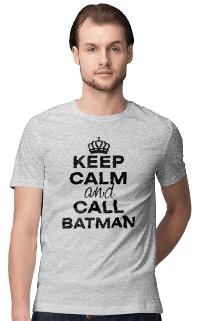 Keep Calm and Call Batman чорна