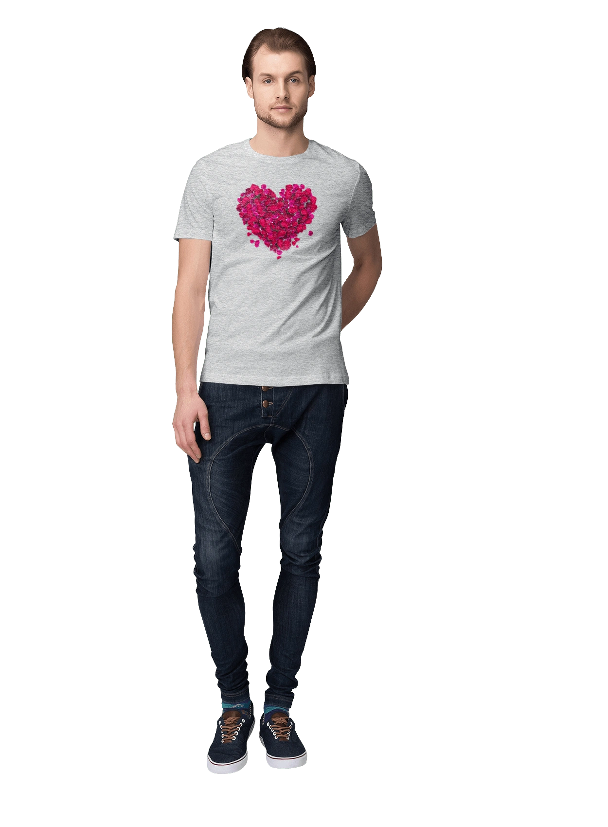 Heart From Rose Petals