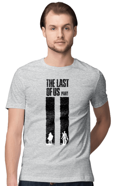 Футболка чоловіча з принтом "Last of Us". Playstation, ps5, виживання, гра, жахи, комп`ютерна гра, людожери. futbolka.stylus.ua